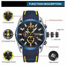 Load image into Gallery viewer, 2144G Men&#39;s Military Sports Watch cueboss.com