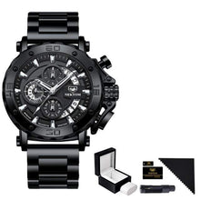 Load image into Gallery viewer, Black-BOX NT 8229 Men&#39;s Luxury Quartz Sports Watch cueboss.com