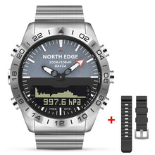 Load image into Gallery viewer, Black Rubber GAVIA 2 Mens Dive Sports Watch (Waterproof 200m Altimeter) with Compass cueboss.com