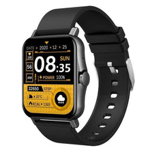 Load image into Gallery viewer, Black Silicone Reloj Intelligent Smartwatch cueboss.com