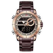 Load image into Gallery viewer, coffee / Asia CB-NF9163CE Mens Luxury Brand Military Sports Watch cueboss.com