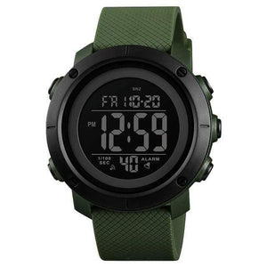 green black 1426 SKM Fashion Series Sports Watch cueboss.com