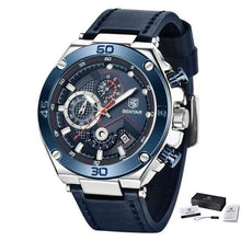 Load image into Gallery viewer, Silver blue / Asia BENYAR 5151 Top Brand Luxury Chronograph Sports Watch cueboss.com