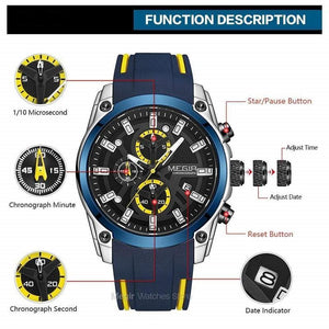 2144G Men's Military Sports Watch cueboss.com