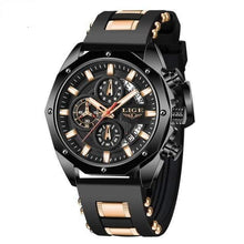 Load image into Gallery viewer, All Black / Asia LIGE 890 Fashion Chronograph Sports Watch cueboss.com
