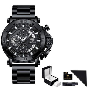 Black-BOX NT 8229 Men's Luxury Quartz Sports Watch cueboss.com