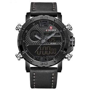 Black Grey / Asia Mens NAV-NF9134 Sports Military Watch cueboss.com