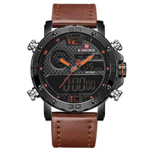 Load image into Gallery viewer, Black Orange / Asia Mens NAV-NF9134 Sports Military Watch cueboss.com