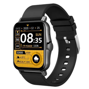 Black Silicone Reloj Intelligent Smartwatch cueboss.com