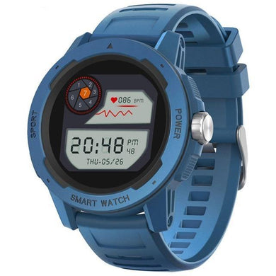 Blue NORTH EDGE Mars 2 Smart Watch cueboss.com