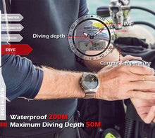 Load image into Gallery viewer, GAVIA 2 Mens Dive Sports Watch (Waterproof 200m Altimeter) with Compass cueboss.com