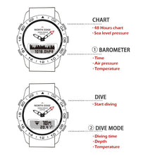 Load image into Gallery viewer, GAVIA 2 Mens Dive Sports Watch (Waterproof 200m Altimeter) with Compass cueboss.com
