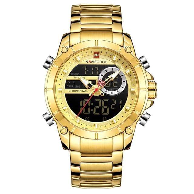 Gold / Asia CB-NF9163CE Mens Luxury Brand Military Sports Watch cueboss.com
