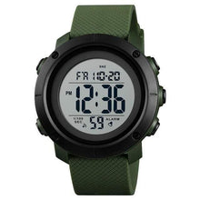 Load image into Gallery viewer, green white 1426 SKM Fashion Series Sports Watch cueboss.com