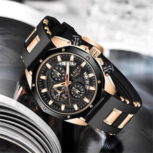 Load image into Gallery viewer, LIGE 890 Fashion Chronograph Sports Watch cueboss.com