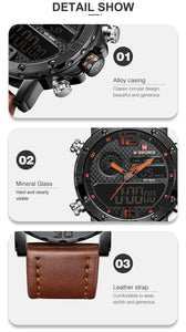 Mens NAV-NF9134 Sports Military Watch cueboss.com