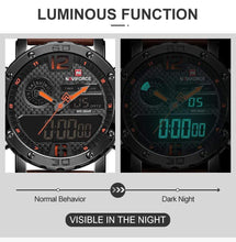 Load image into Gallery viewer, Mens NAV-NF9134 Sports Military Watch cueboss.com