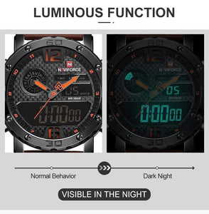 Mens NAV-NF9134 Sports Military Watch cueboss.com