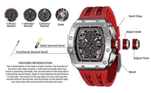 Load image into Gallery viewer, TSAR 8204CB Stainless Steel Top Brand Luxury Sports Style Design Watch cueboss.com