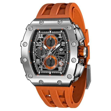 TSAR 8204CB Stainless Steel Top Brand Luxury Sports Style Design Watch cueboss.com