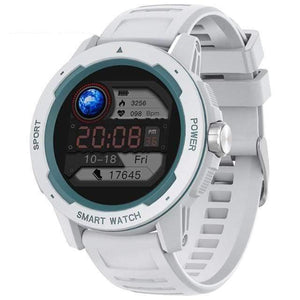 White NORTH EDGE Mars 2 Smart Watch cueboss.com