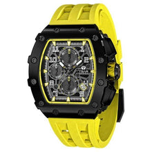 Load image into Gallery viewer, Yellow / China TSAR 8204CB Stainless Steel Mens Top Brand Luxury Sports Style Design Watch cueboss.com